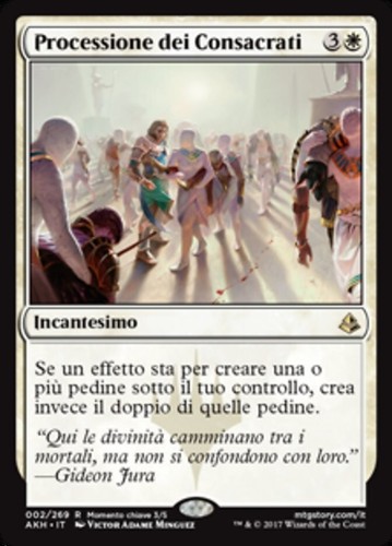 Mtg anointed procession - mtg,