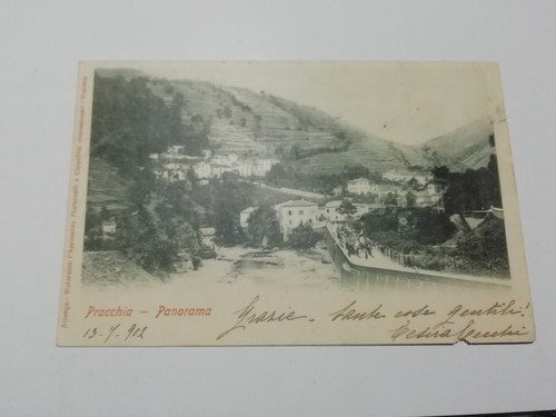 Pracchia panorama cartolina - pracchia,