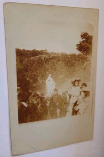 Cartolina processione madonna - cartolina,