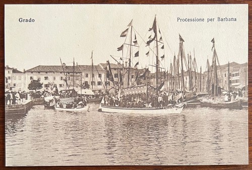 Cartolina epoca grado - d', (go)