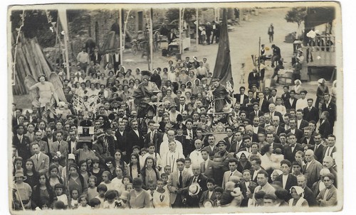 Cartolina processione - , s