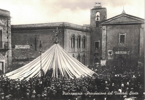 Cartolina pietraperzia - cartolina, di