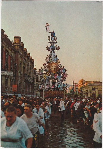 Messina processione della - -,