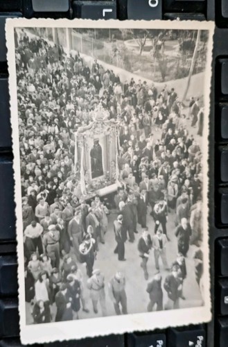 Foto cartolina processione - foto,
