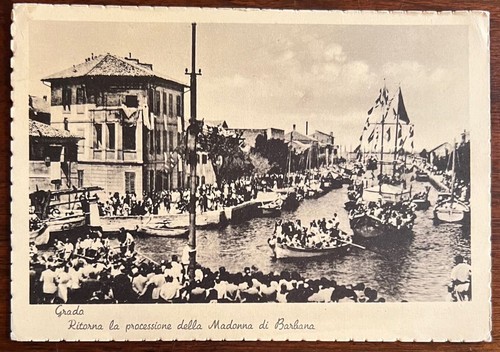 Cartolina epoca grado - d', (go)